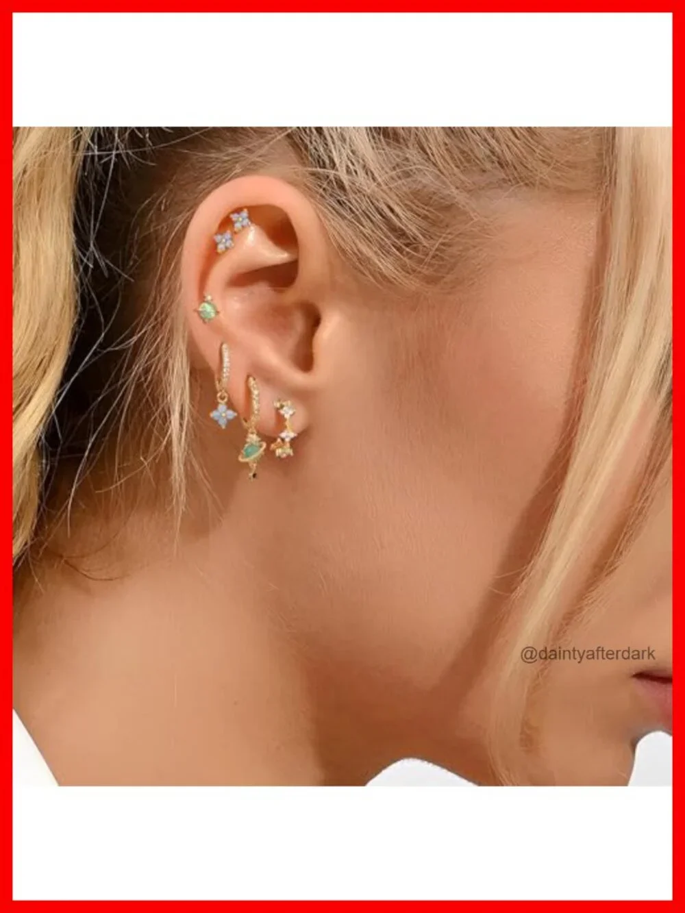 N/A piece earring